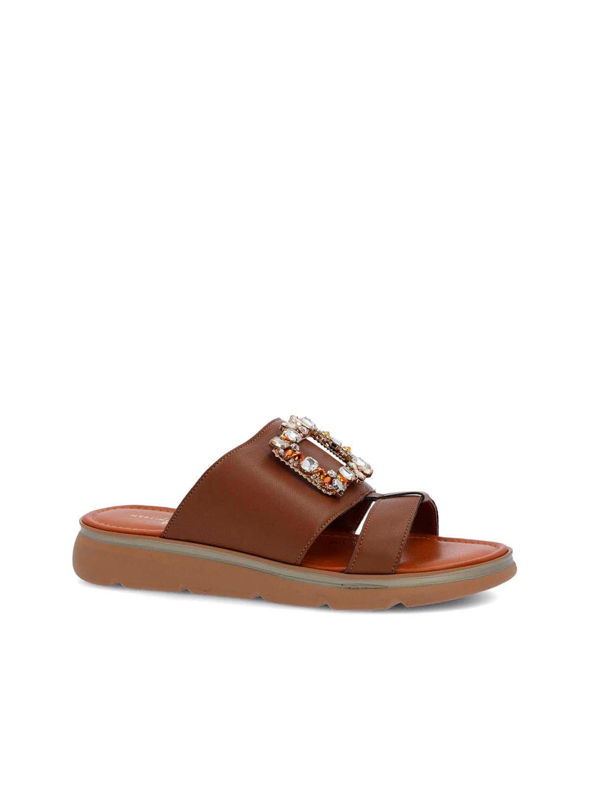 Sandalia Cerutti Mujer Molara Café Hush Puppies
