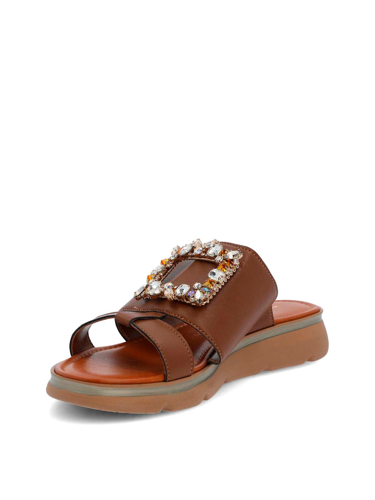 Sandalia Cerutti Mujer Molara Café Hush Puppies