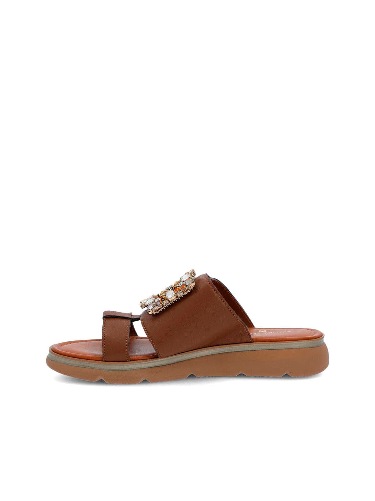 Sandalia Cerutti Mujer Molara Café Hush Puppies