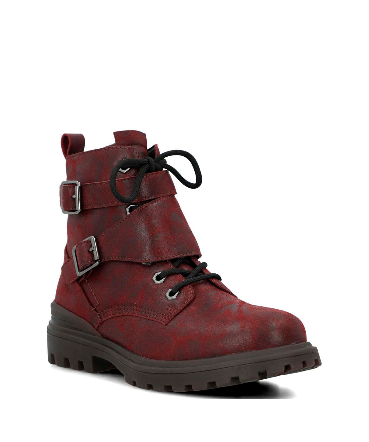 Botin Mujer Fundy Burdeo