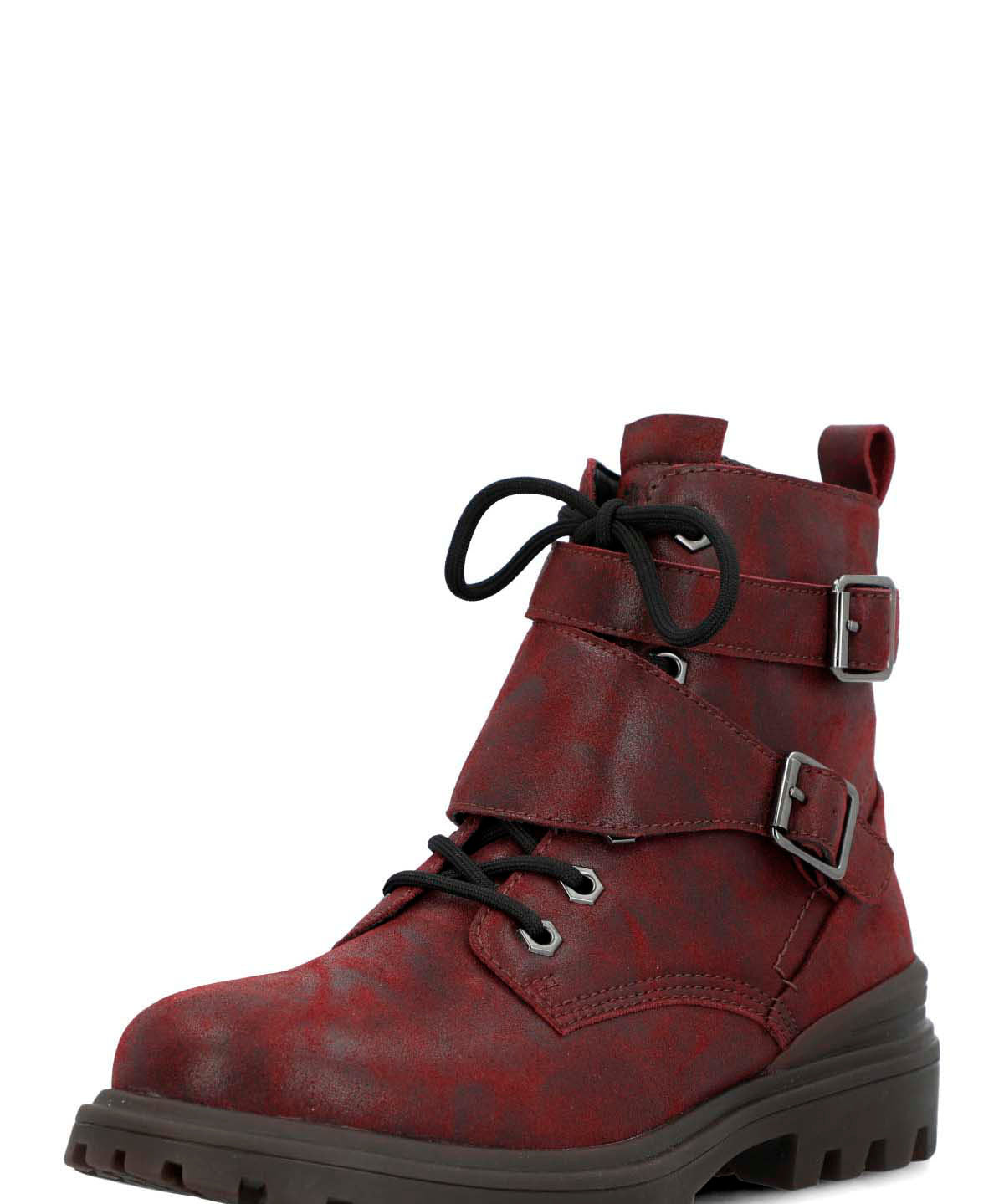 Botin Mujer Fundy Burdeo