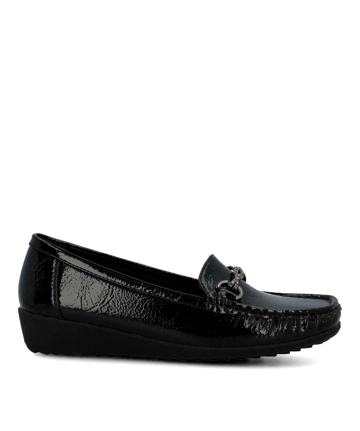 Mocasin Mujer Anastasia Negro
