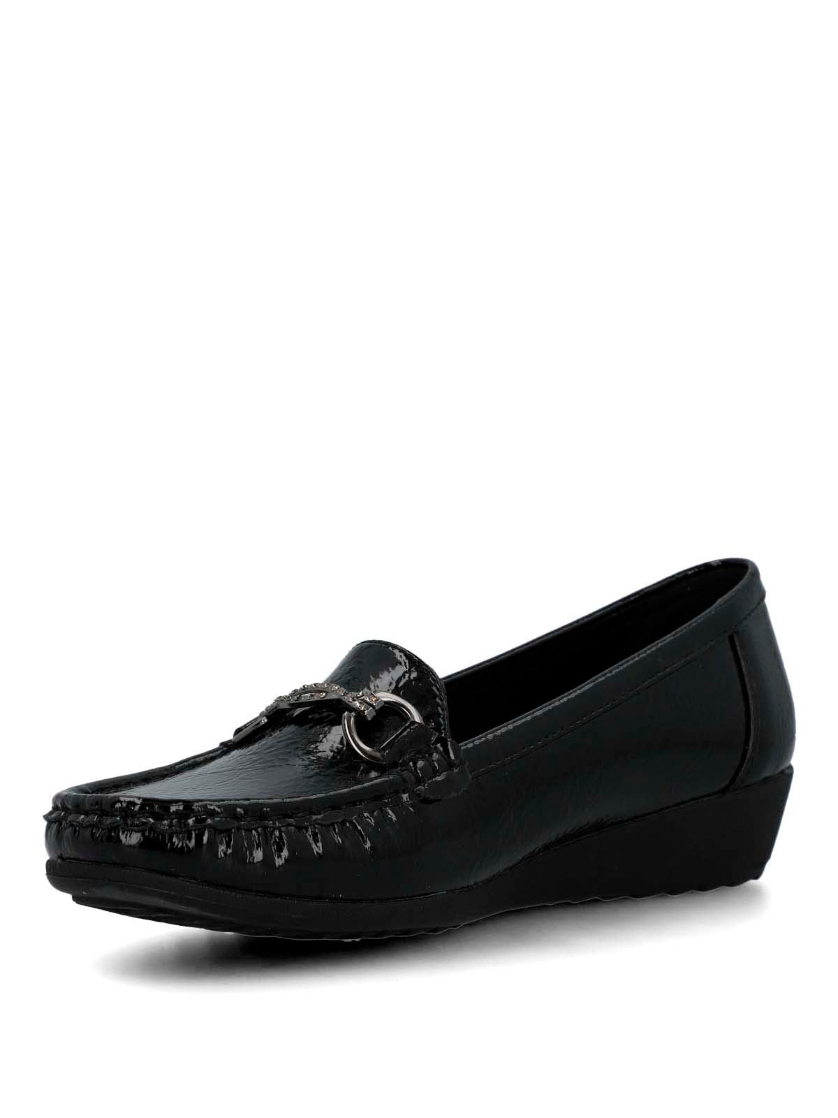 Mocasin Mujer Anastasia Negro