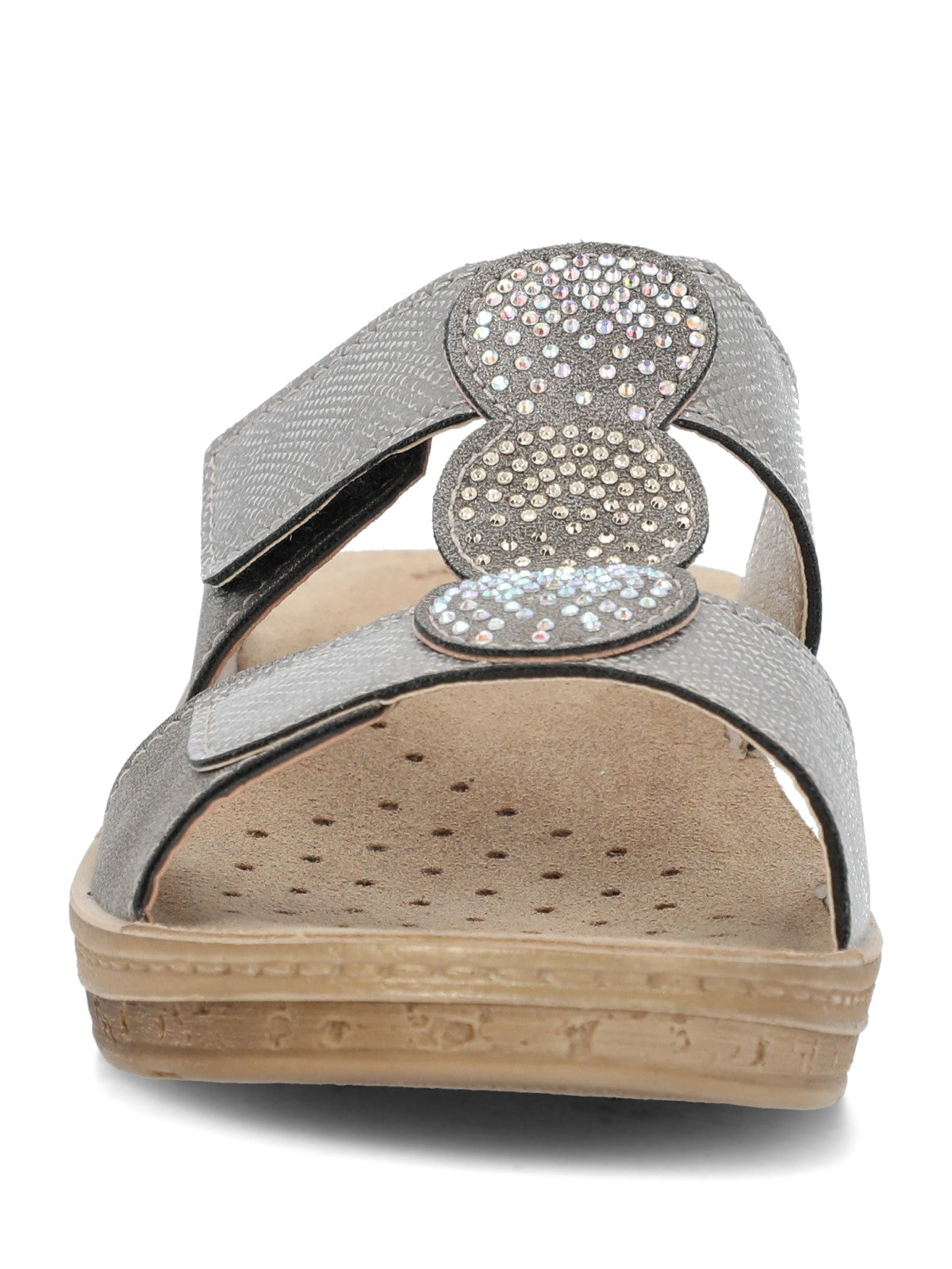 Sandalia Mujer Fluvia Gris