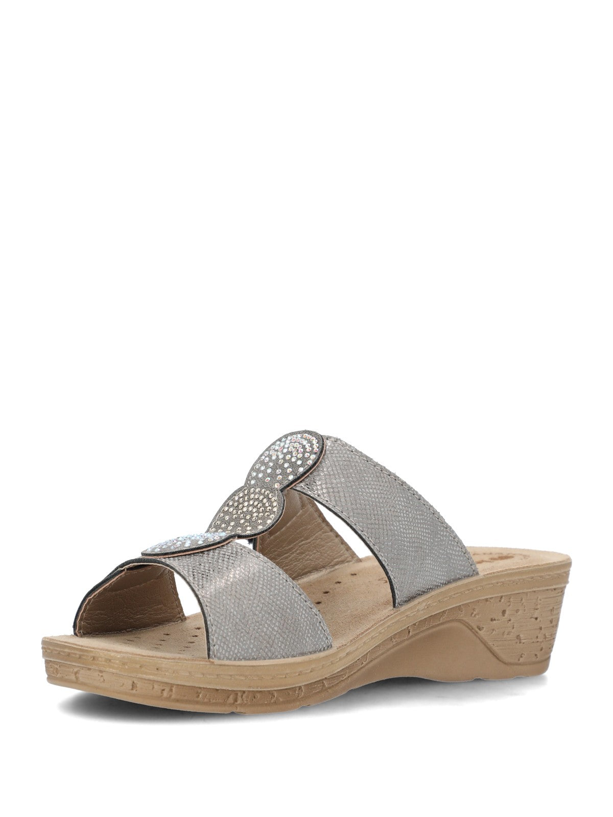 Sandalia Mujer Fluvia Gris