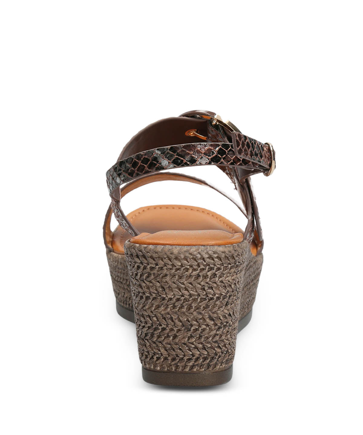 Sandalia Mujer Anne Café Oscuro
