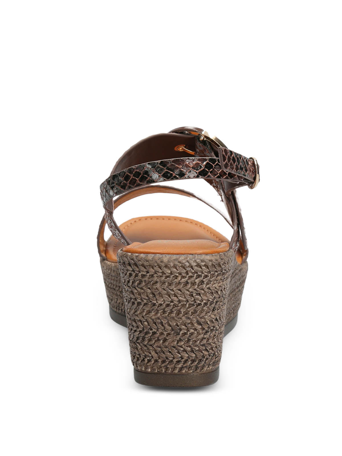 Sandalia Mujer Anne Café Oscuro