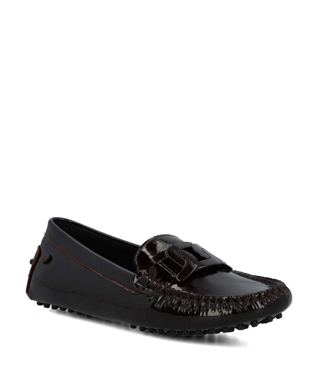 Mocasin Cuero Mujer Simona Rojo-Hush Puppies Chile