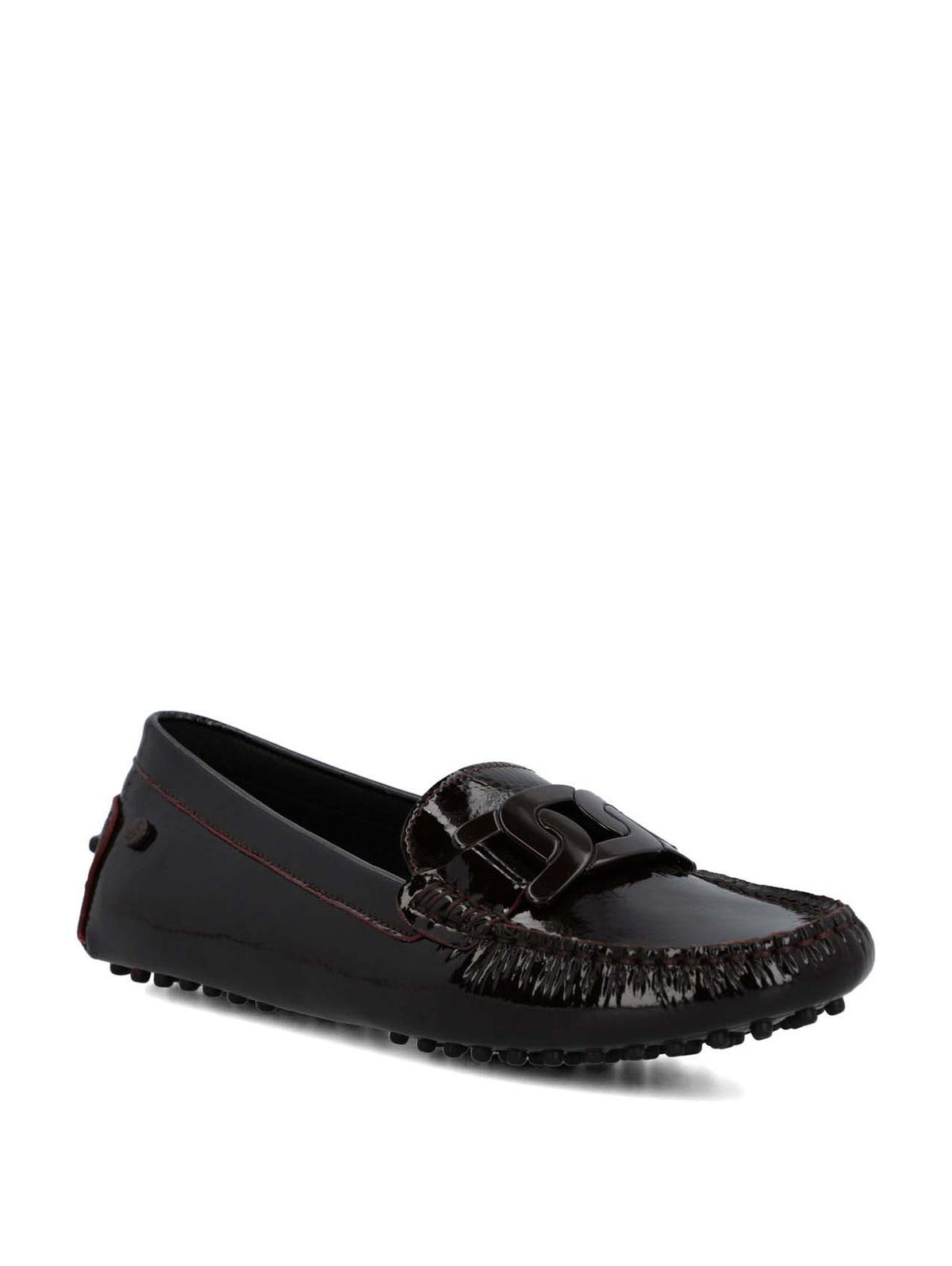 Mocasin Cuero Mujer Simona Rojo-Hush Puppies Chile