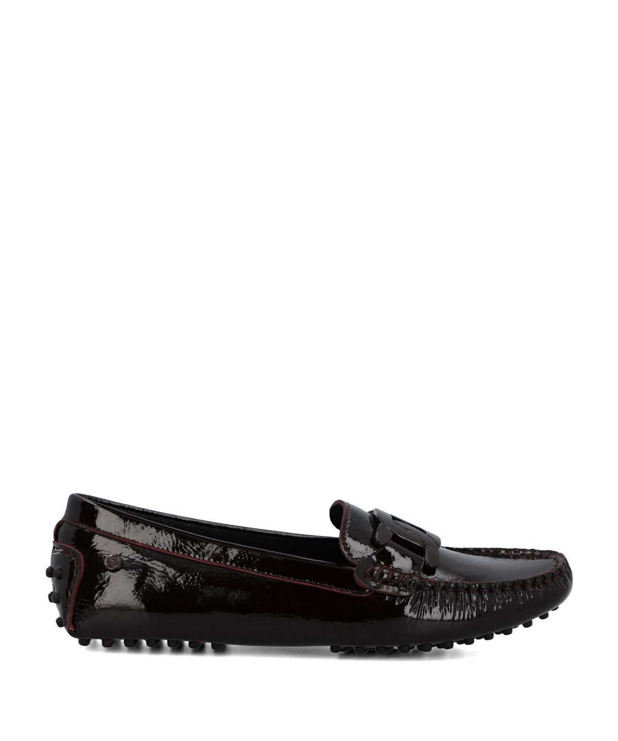 Mocasin Cuero Mujer Simona Rojo-Hush Puppies Chile