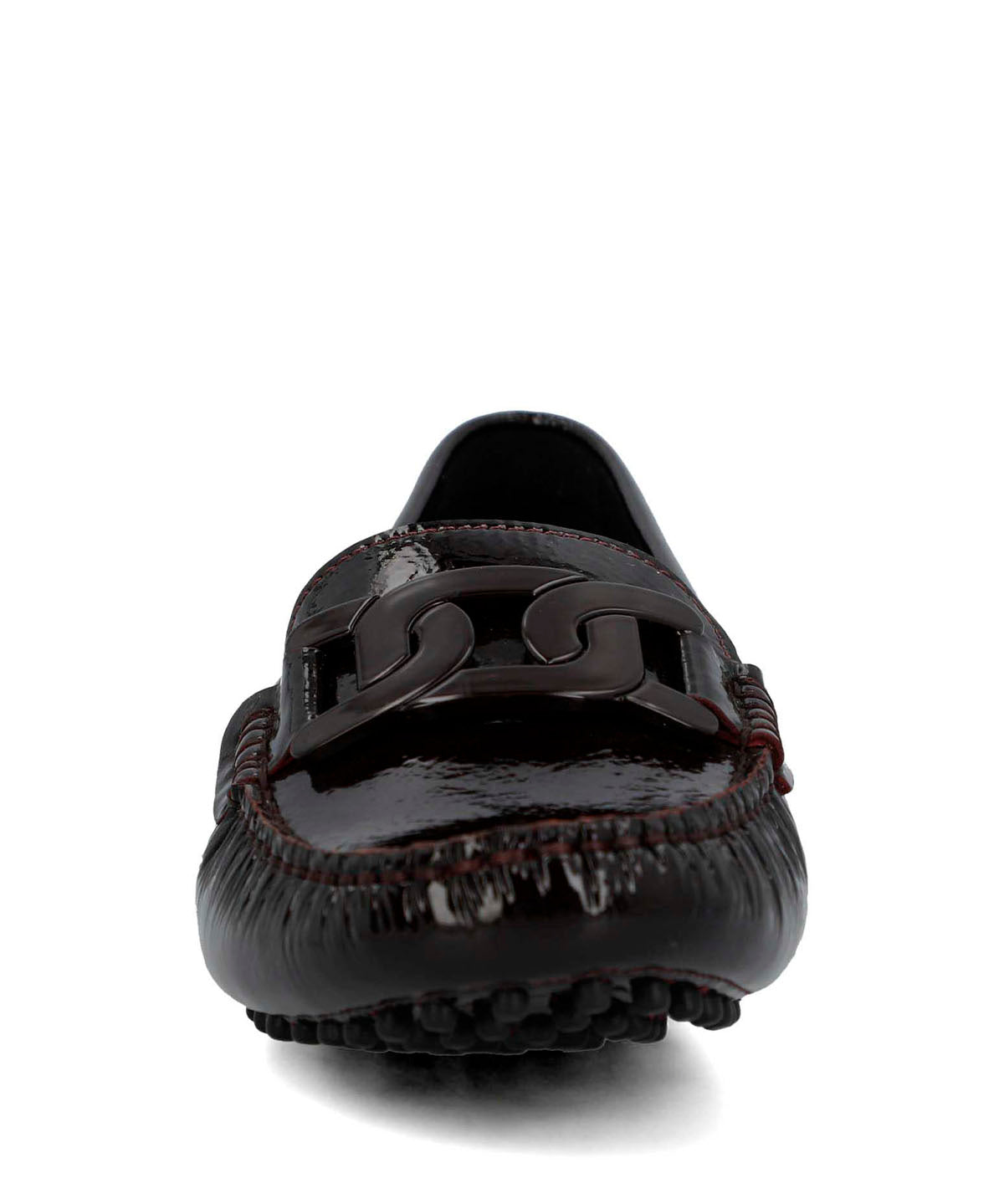 Mocasin Cuero Mujer Simona Rojo-Hush Puppies Chile