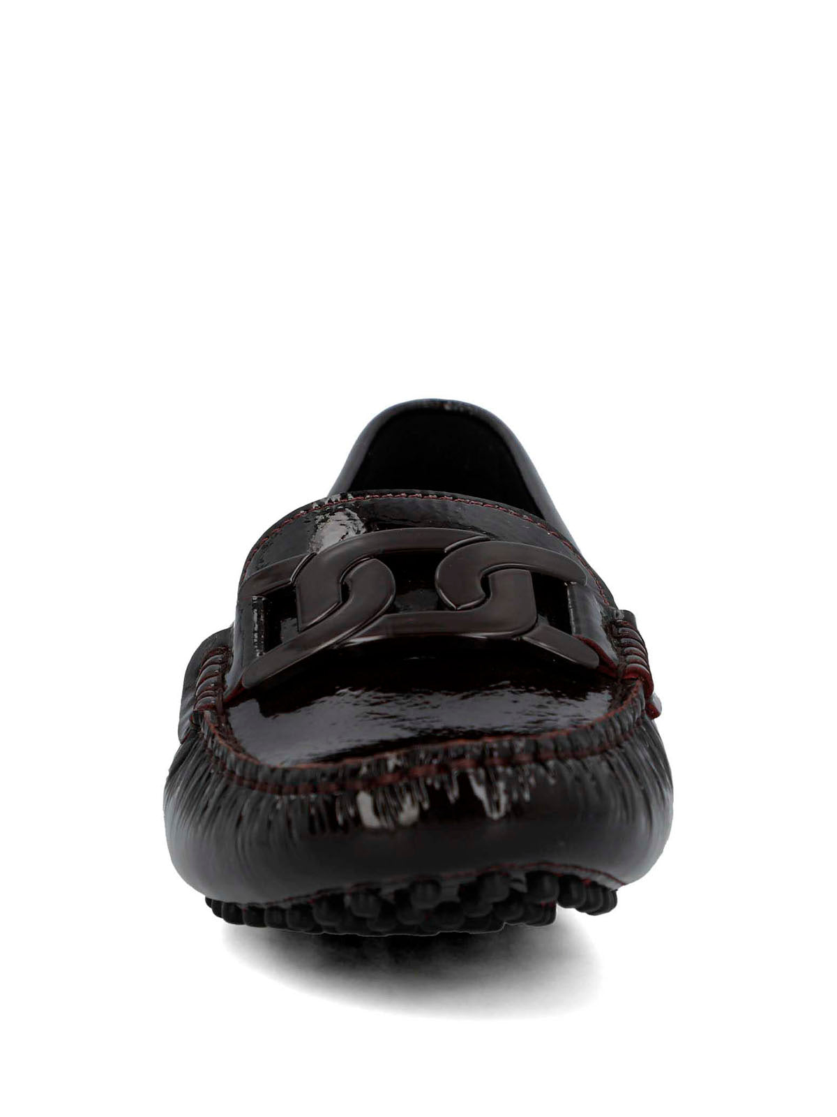 Mocasin Cuero Mujer Simona Rojo-Hush Puppies Chile