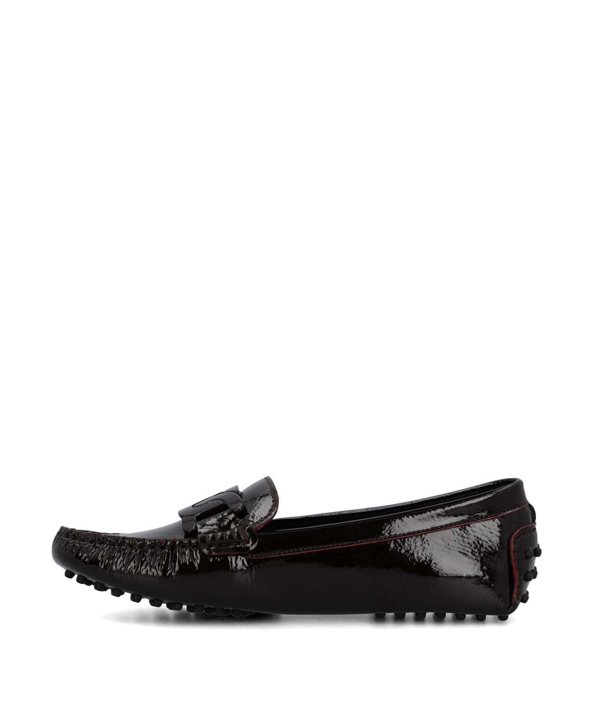 Mocasin Cuero Mujer Simona Rojo-Hush Puppies Chile