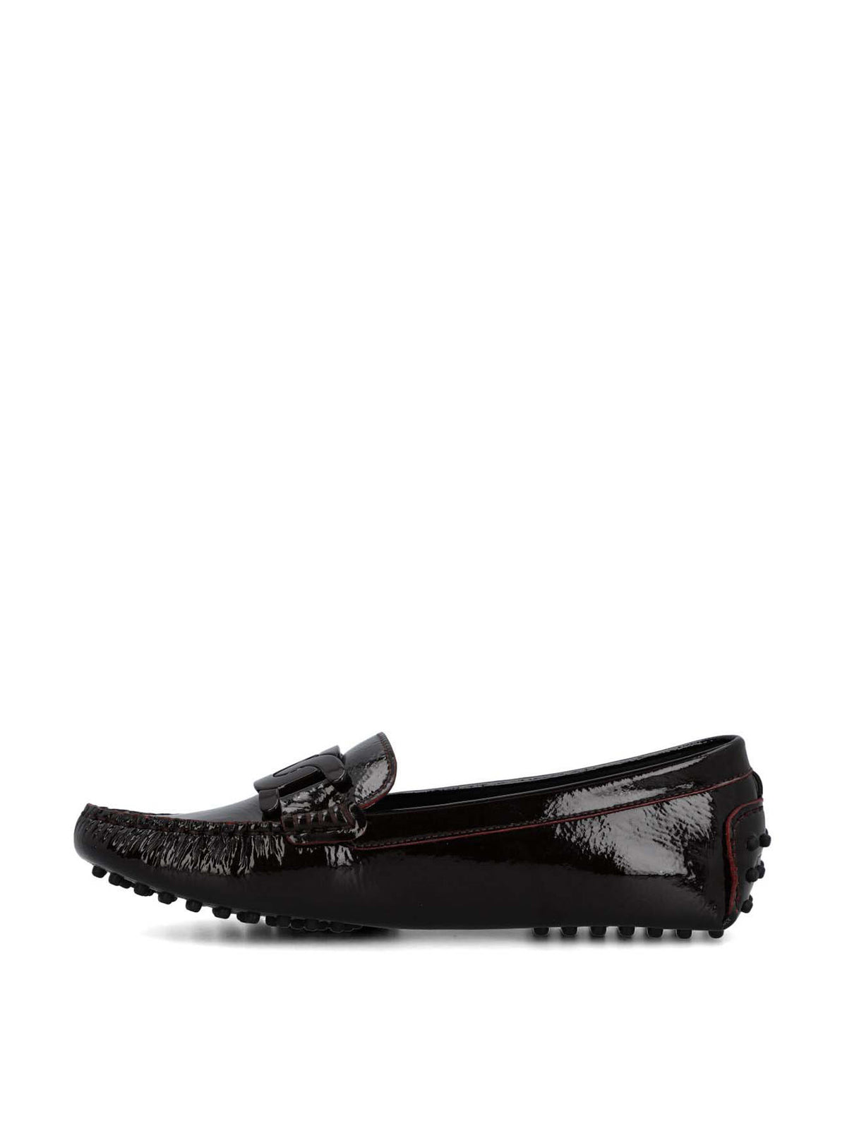 Mocasin Cuero Mujer Simona Rojo-Hush Puppies Chile