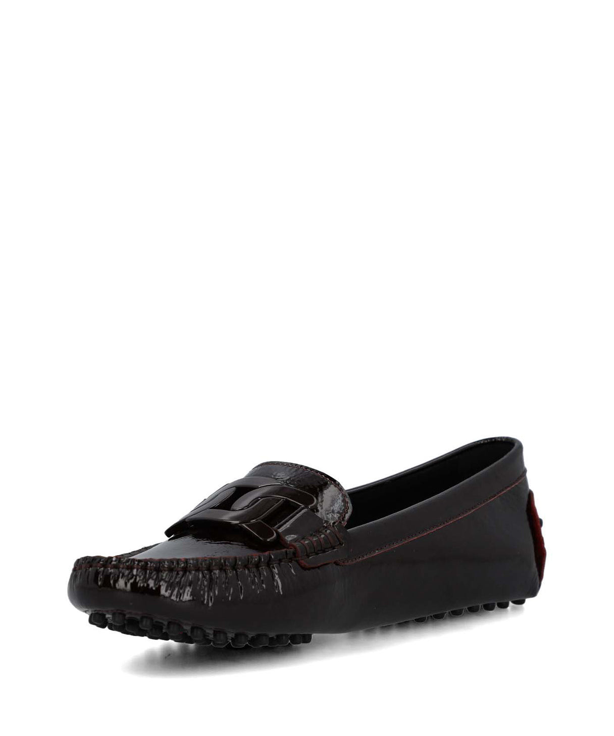Mocasin Cuero Mujer Simona Rojo-Hush Puppies Chile