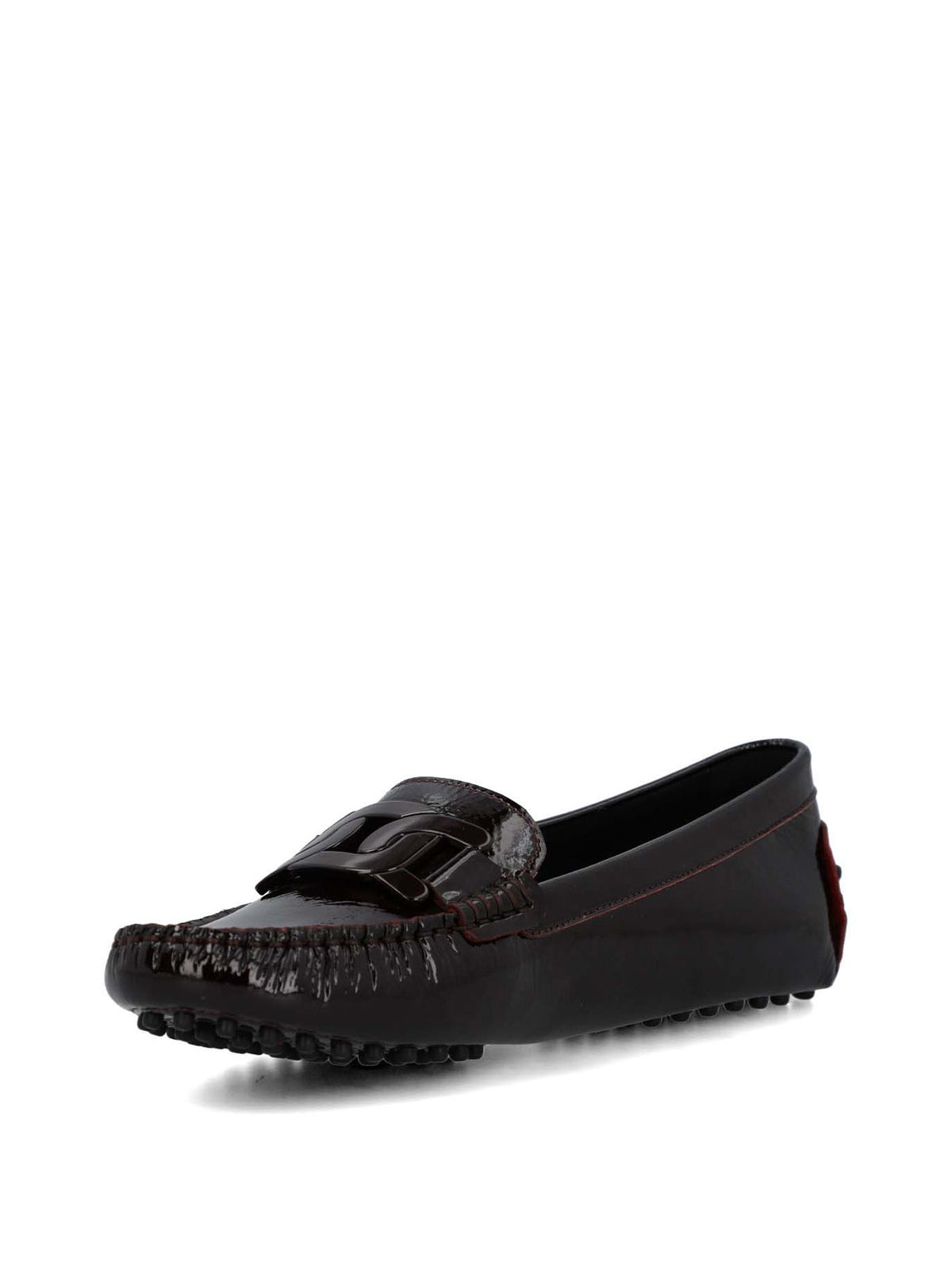 Mocasin Cuero Mujer Simona Rojo-Hush Puppies Chile