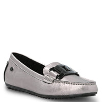 Mocasin Cuero Mujer Simona Metalizado Hush Puppies | Hush Puppies