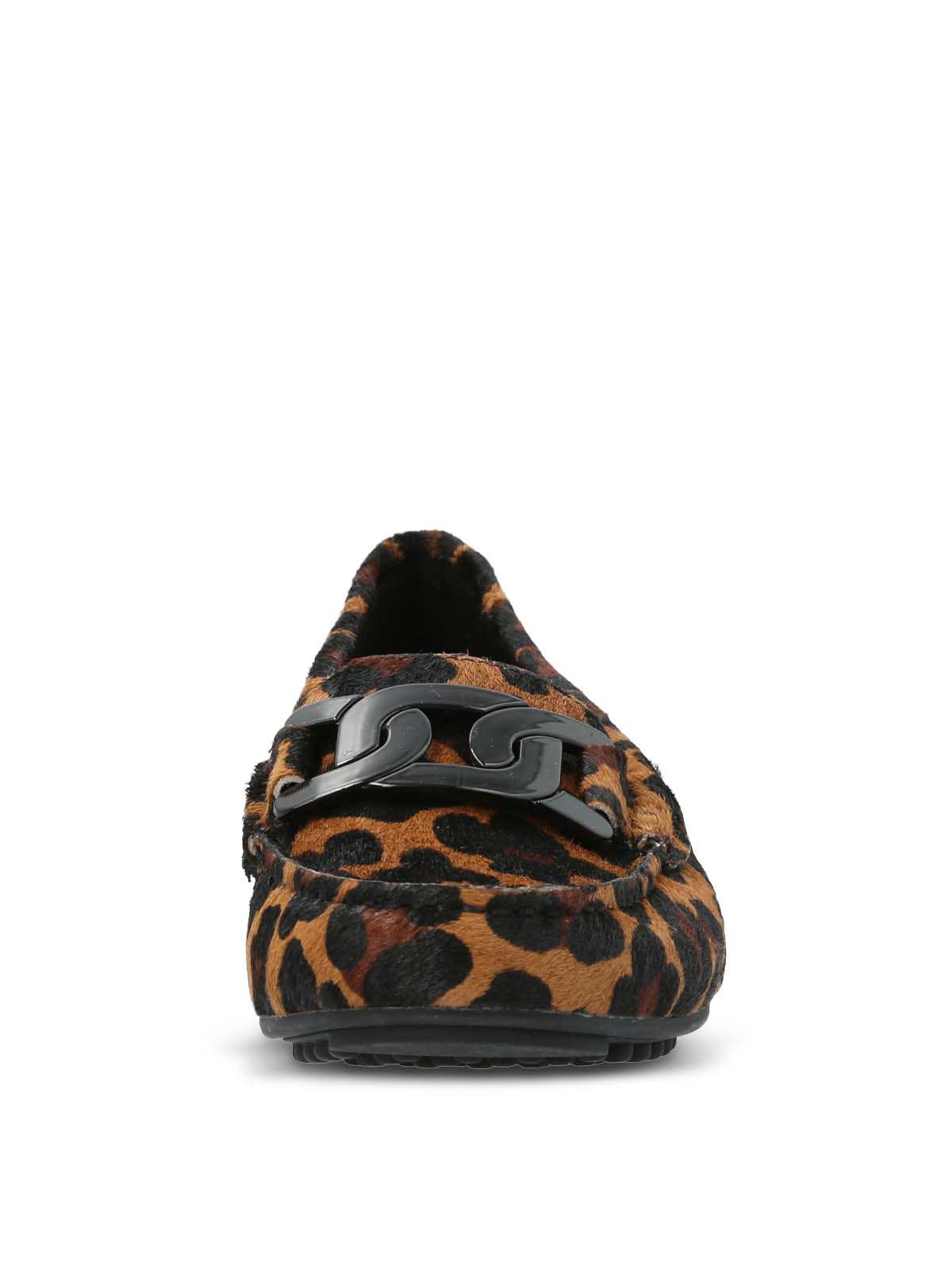 Mocasin Cuero Mujer Simona Animal Print Hush Puppies