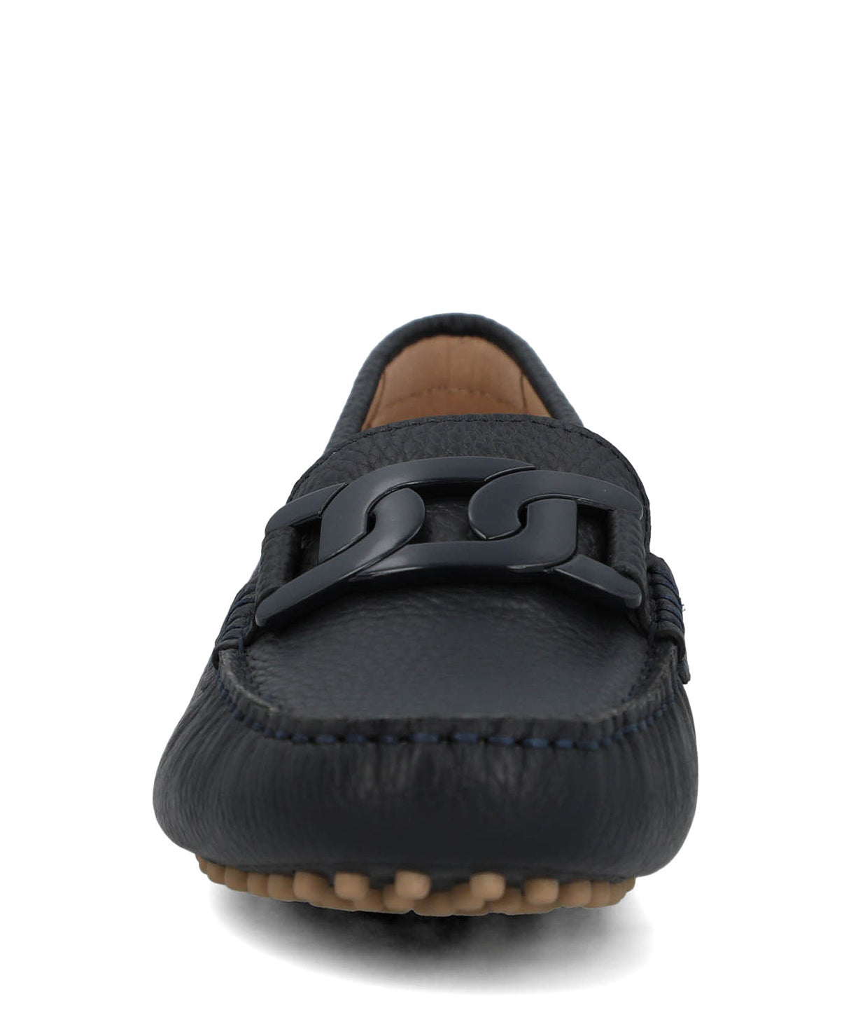 Mocasin Cuero Mujer Simona Azul-Hush Puppies Chile