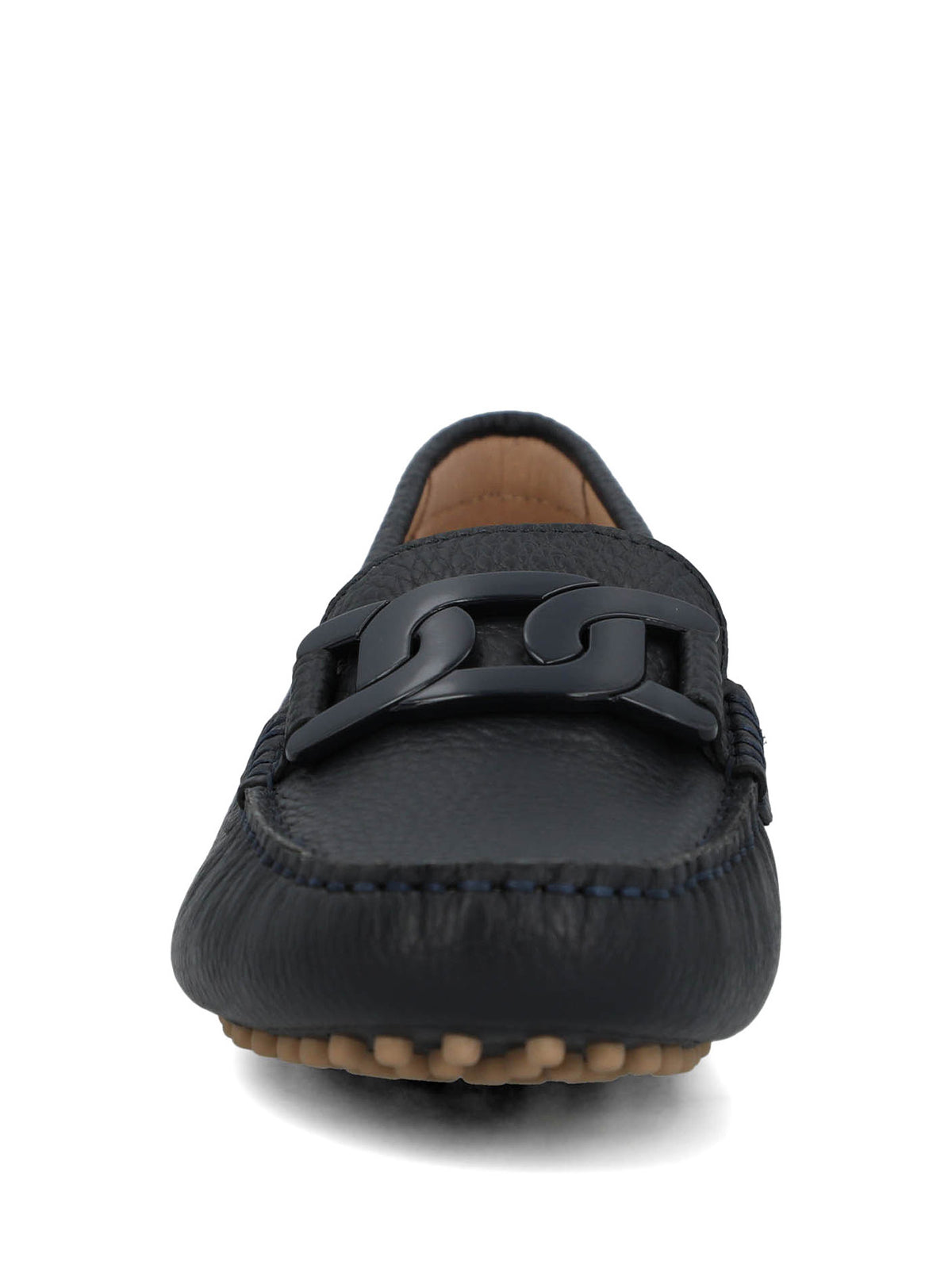 Mocasin Cuero Mujer Simona Azul-Hush Puppies Chile