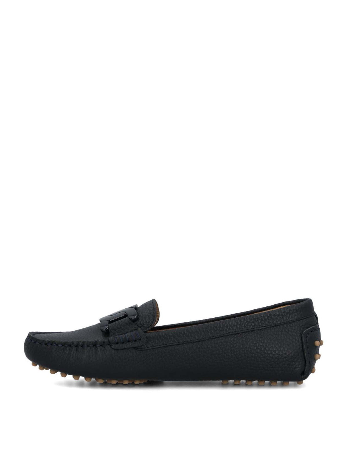 Mocasin Cuero Mujer Simona Azul-Hush Puppies Chile