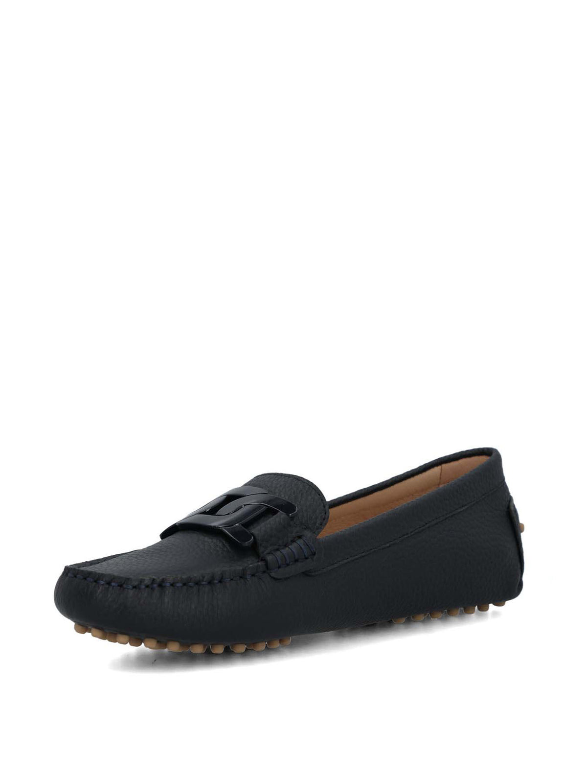 Mocasin Cuero Mujer Simona Azul-Hush Puppies Chile