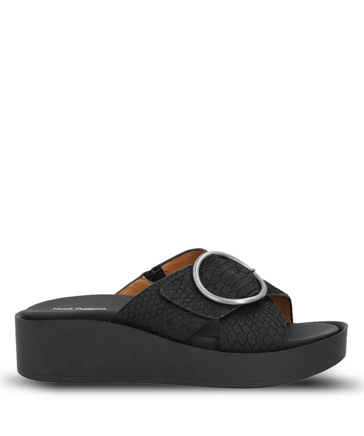 Sandalia Cuero Mujer Gise Negro