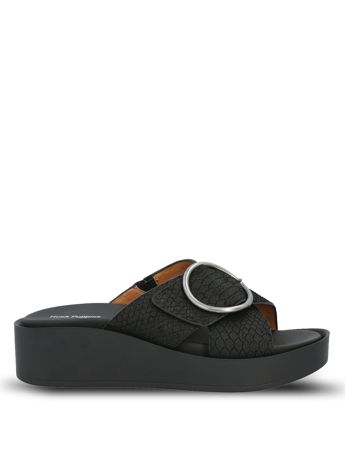 Sandalia Cuero Mujer Gise Negro