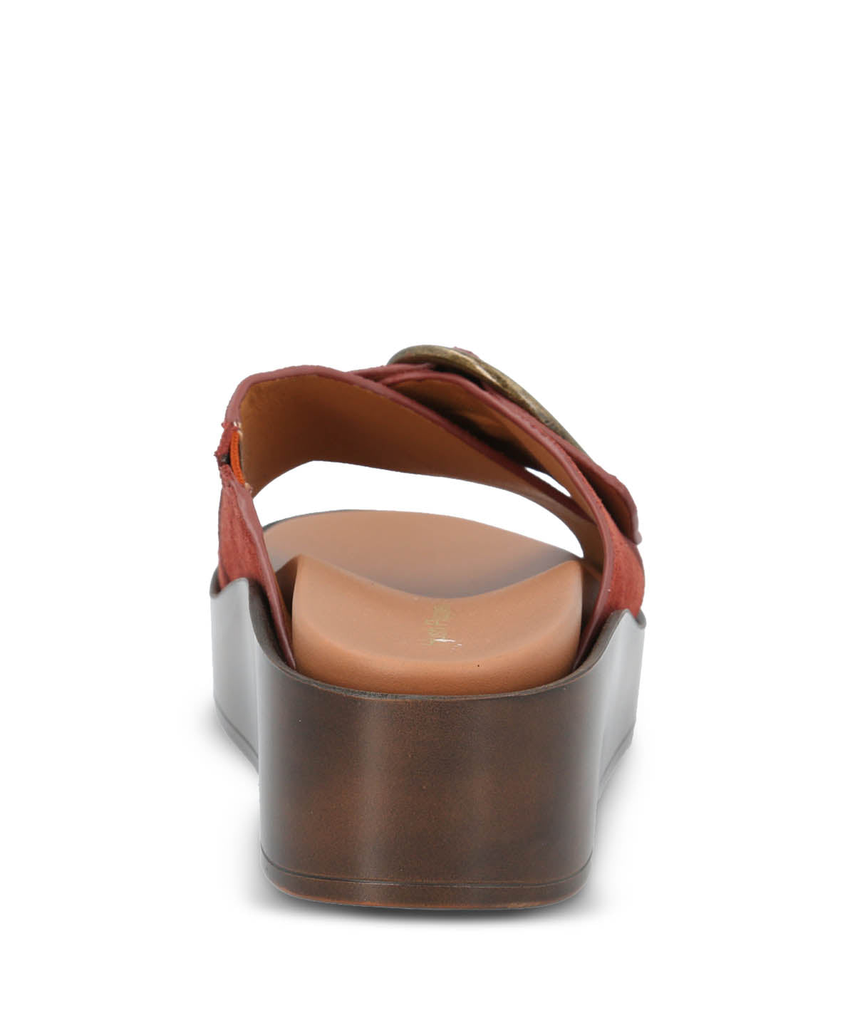 Sandalia Cuero Mujer Gise Terracota