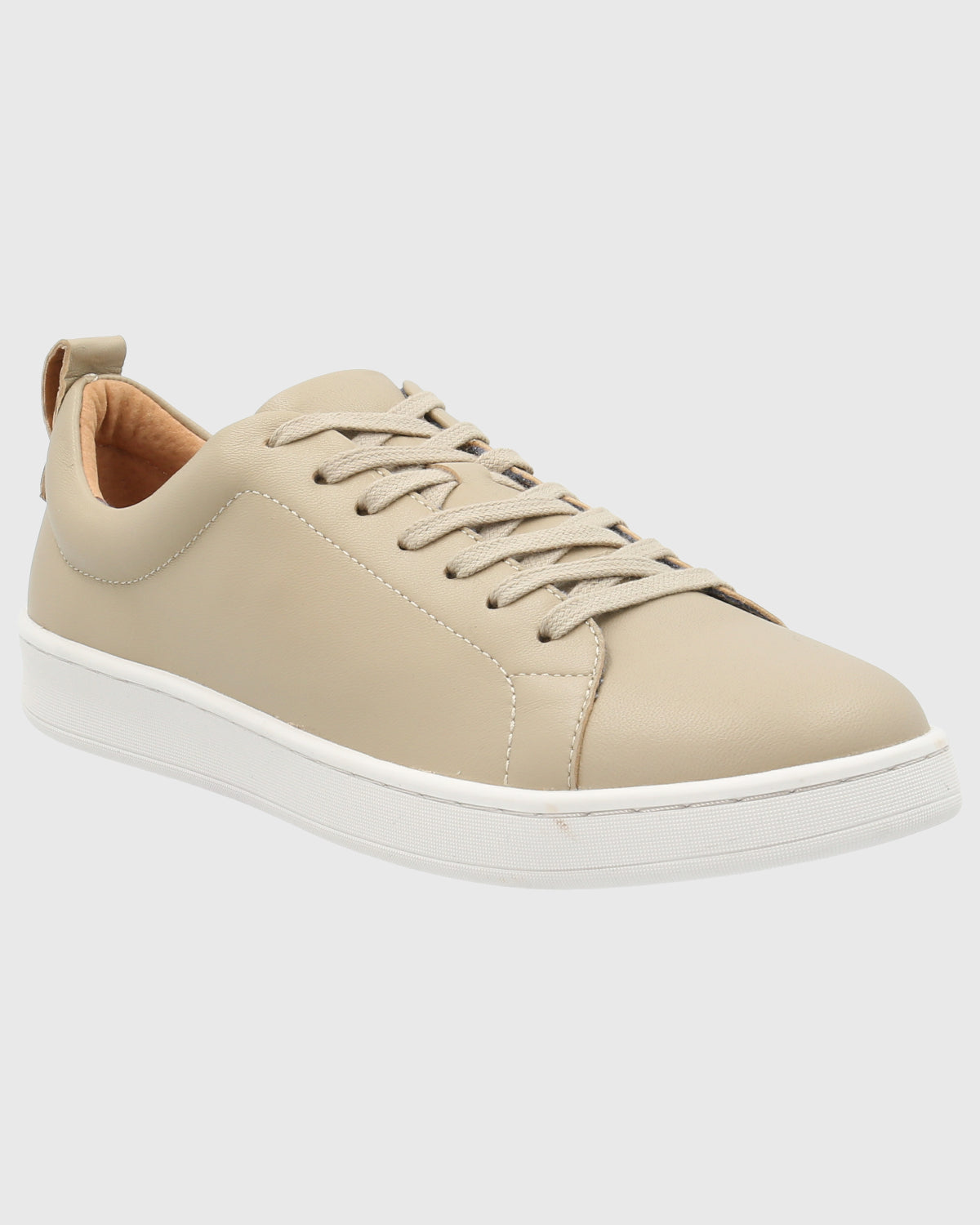 Zapatilla Cuero Mujer Tottem Beige-Hush Puppies Chile