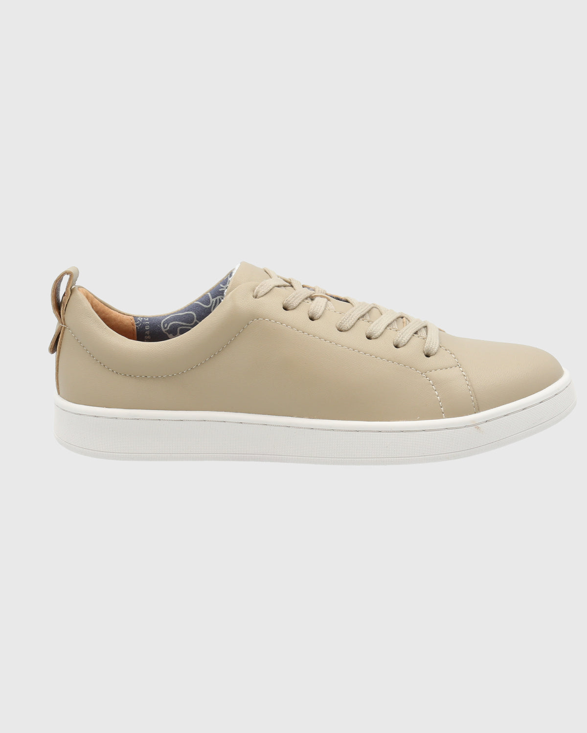 Zapatilla Cuero Mujer Tottem Beige-Hush Puppies Chile