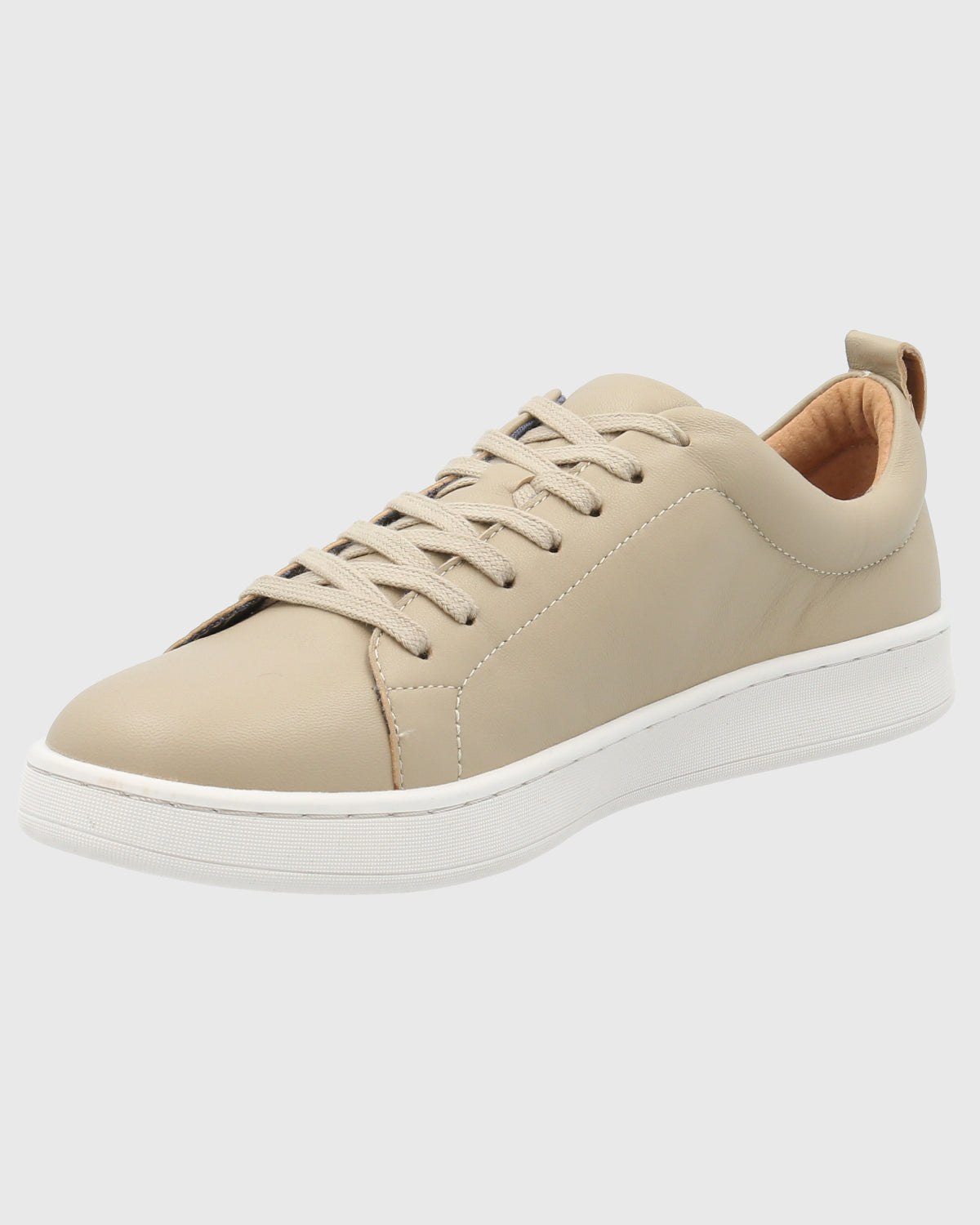 Zapatilla Cuero Mujer Tottem Beige-Hush Puppies Chile