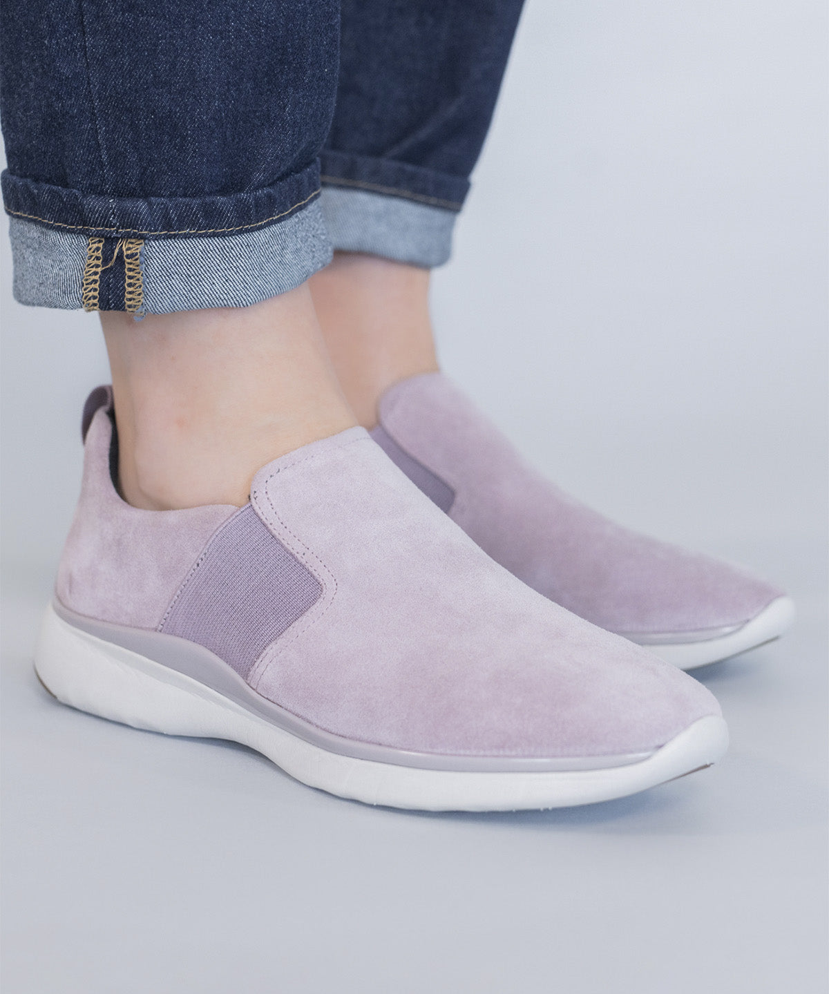 Zapatilla Cuero Mujer Sheer Rosado
