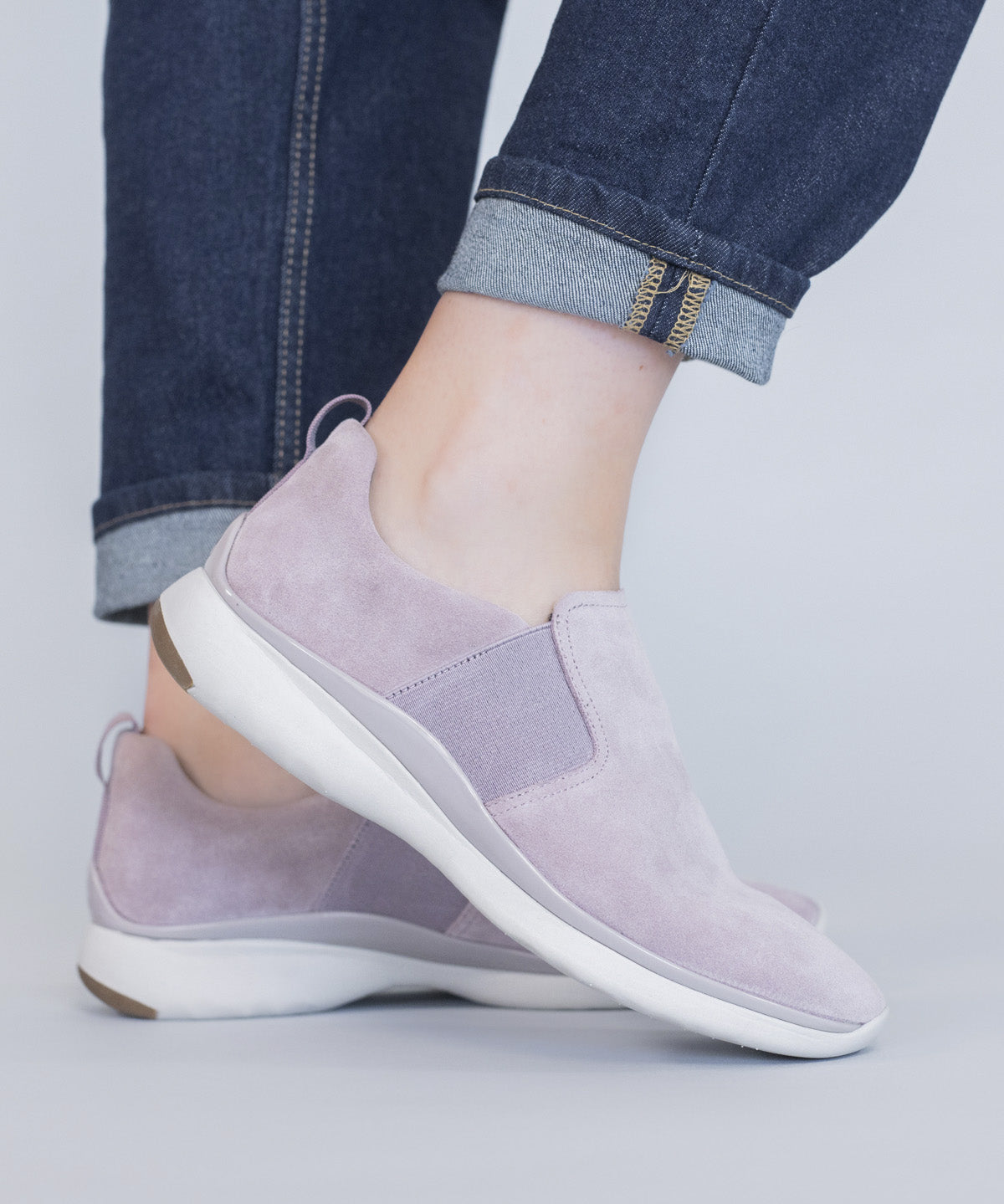 Zapatilla Cuero Mujer Sheer Rosado