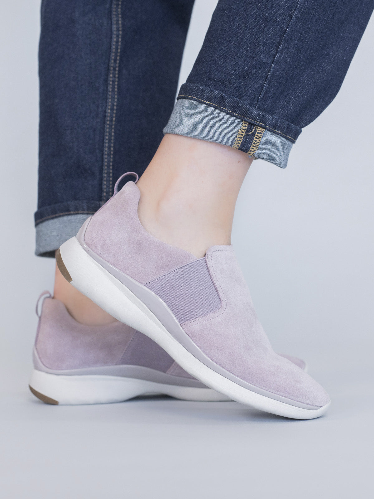 Zapatilla Cuero Mujer Sheer Rosado