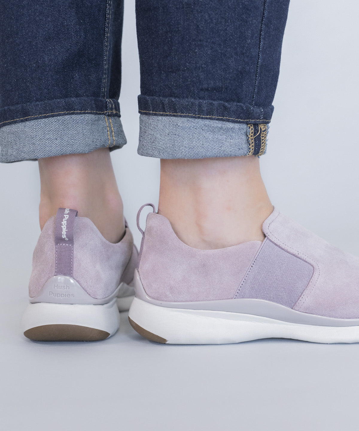 Zapatilla Cuero Mujer Sheer Rosado