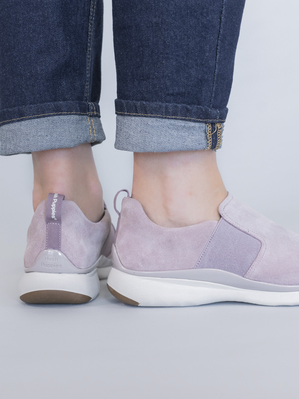 Zapatilla Cuero Mujer Sheer Rosado
