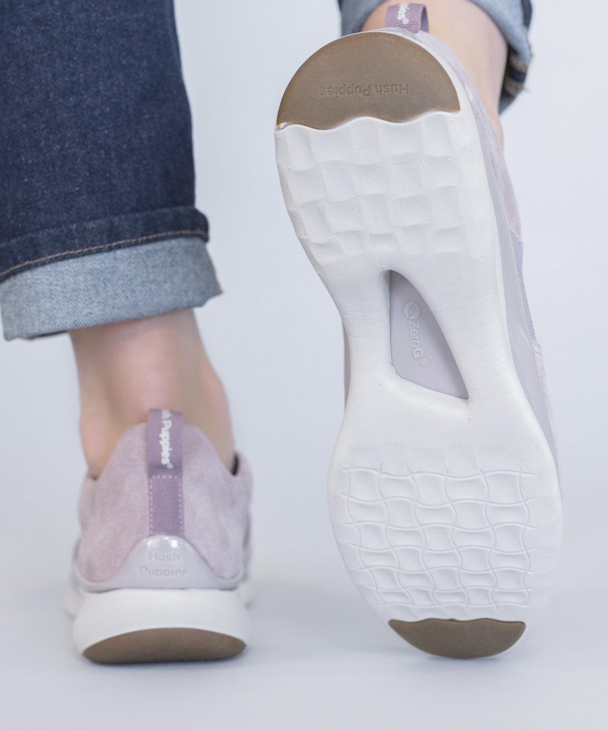 Zapatilla Cuero Mujer Sheer Rosado
