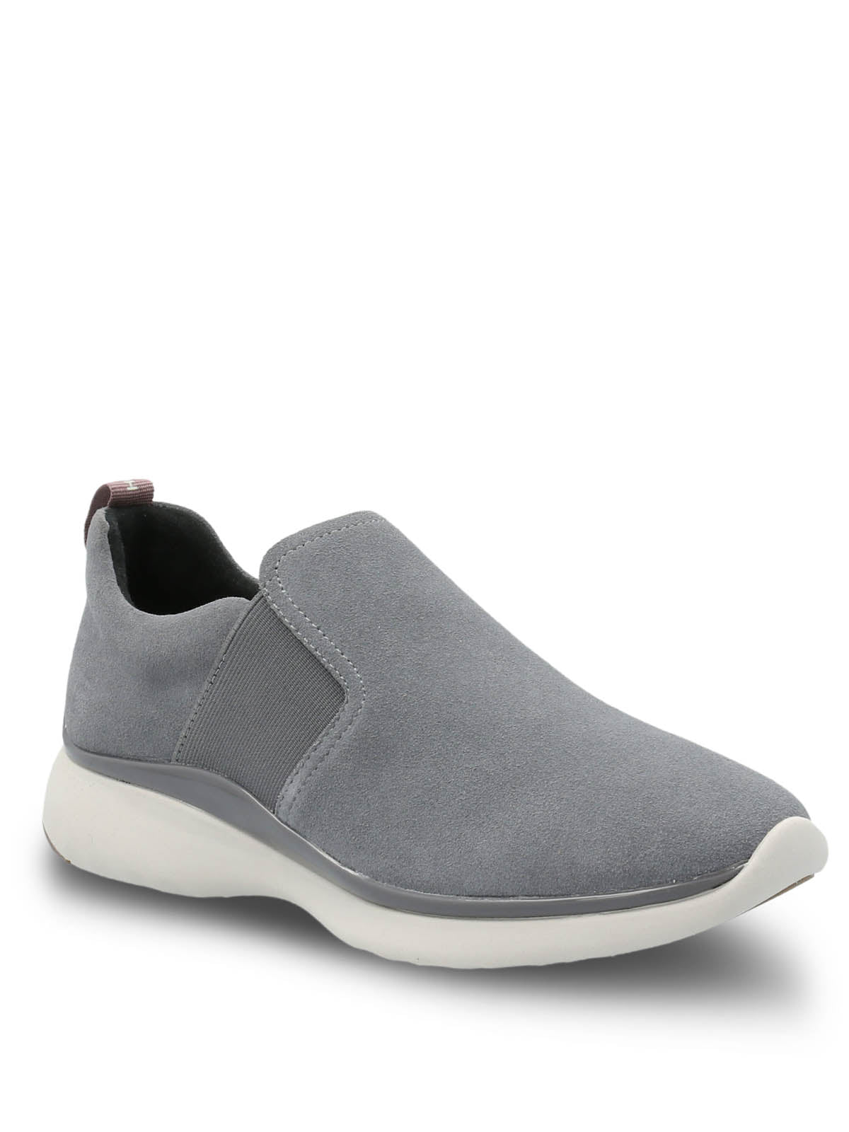 Zapatilla Cuero Mujer Sheer Gris