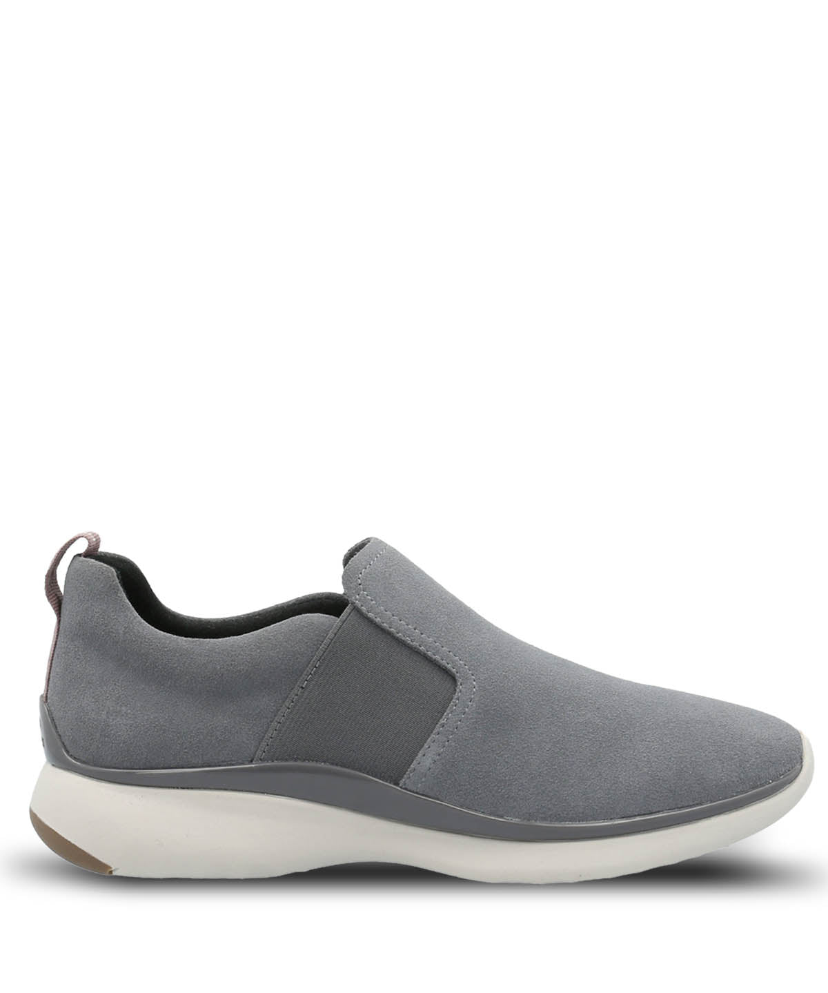 Zapatilla Cuero Mujer Sheer Gris