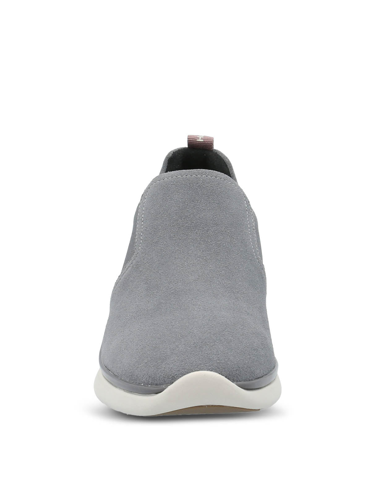 Zapatilla Cuero Mujer Sheer Gris