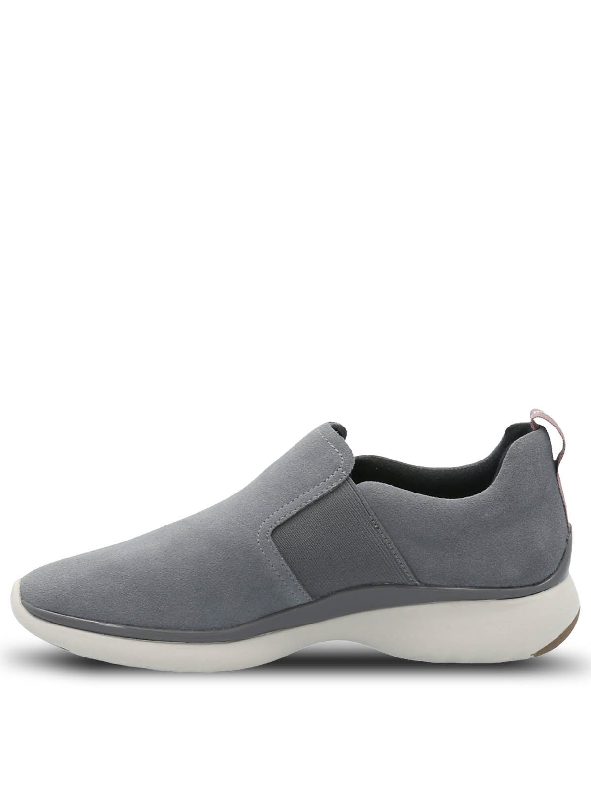Zapatilla Cuero Mujer Sheer Gris