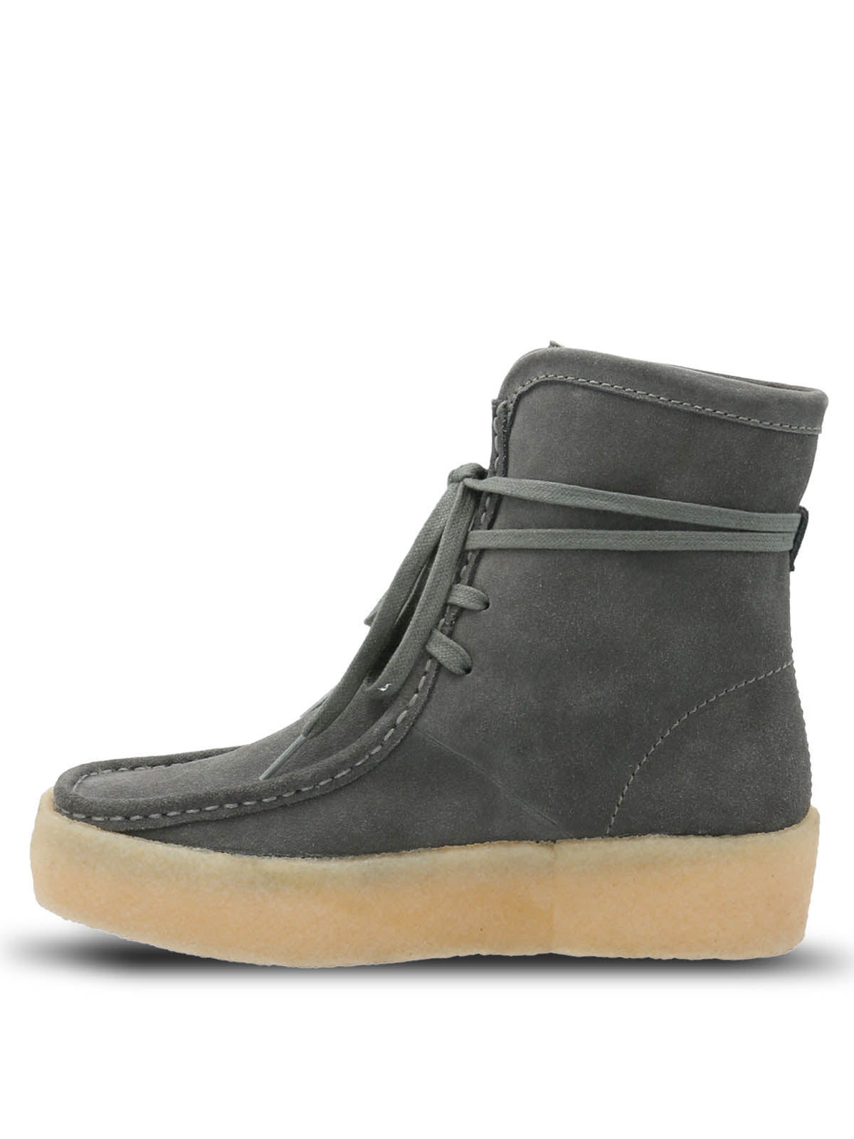 Bota Cuero Mujer Recife Gris