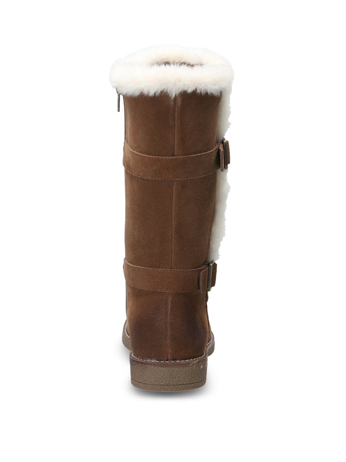 Bota Cuero Mujer Astrid Café | Hush Puppies