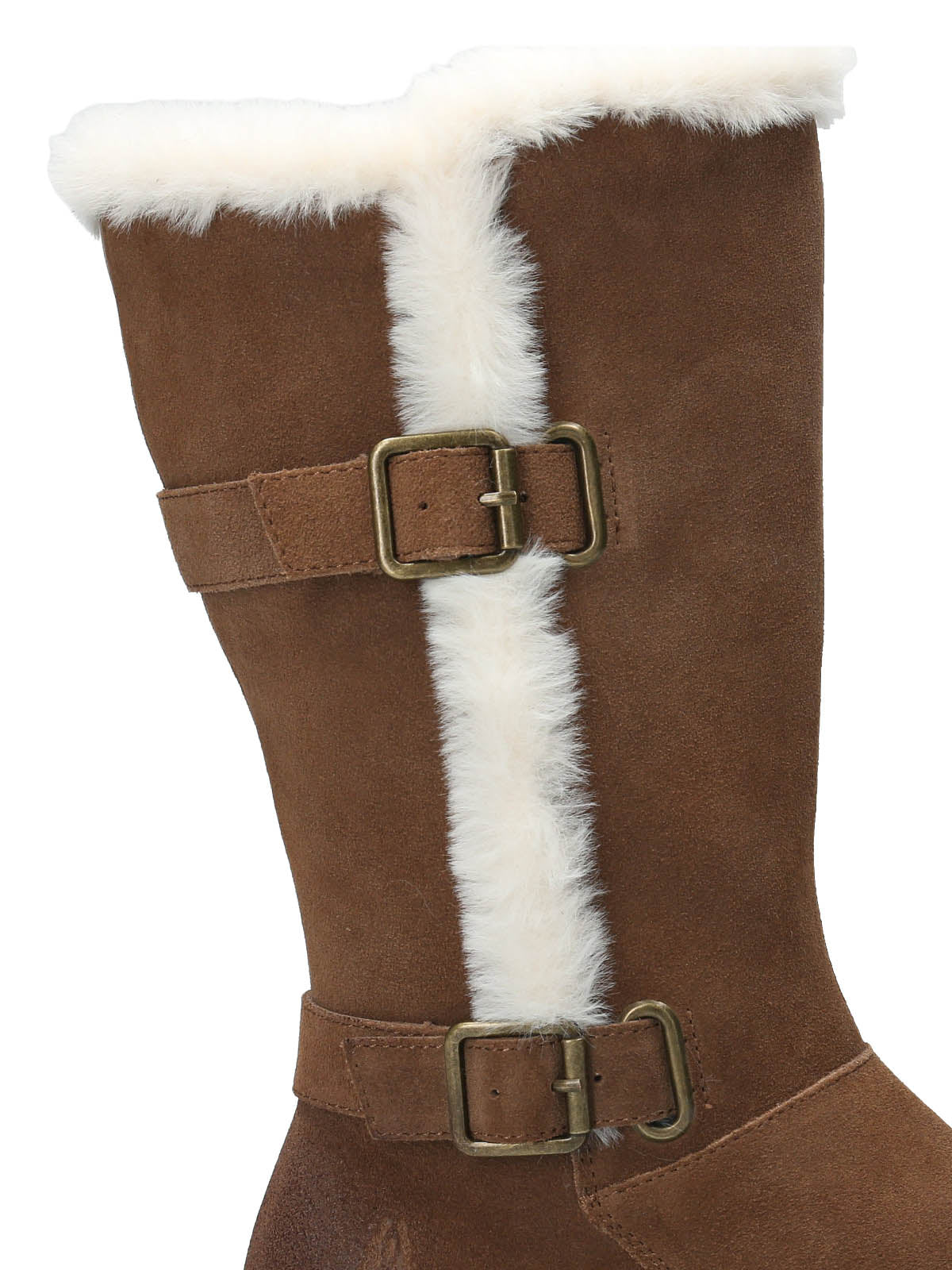 Bota Cuero Mujer Astrid Café | Hush Puppies