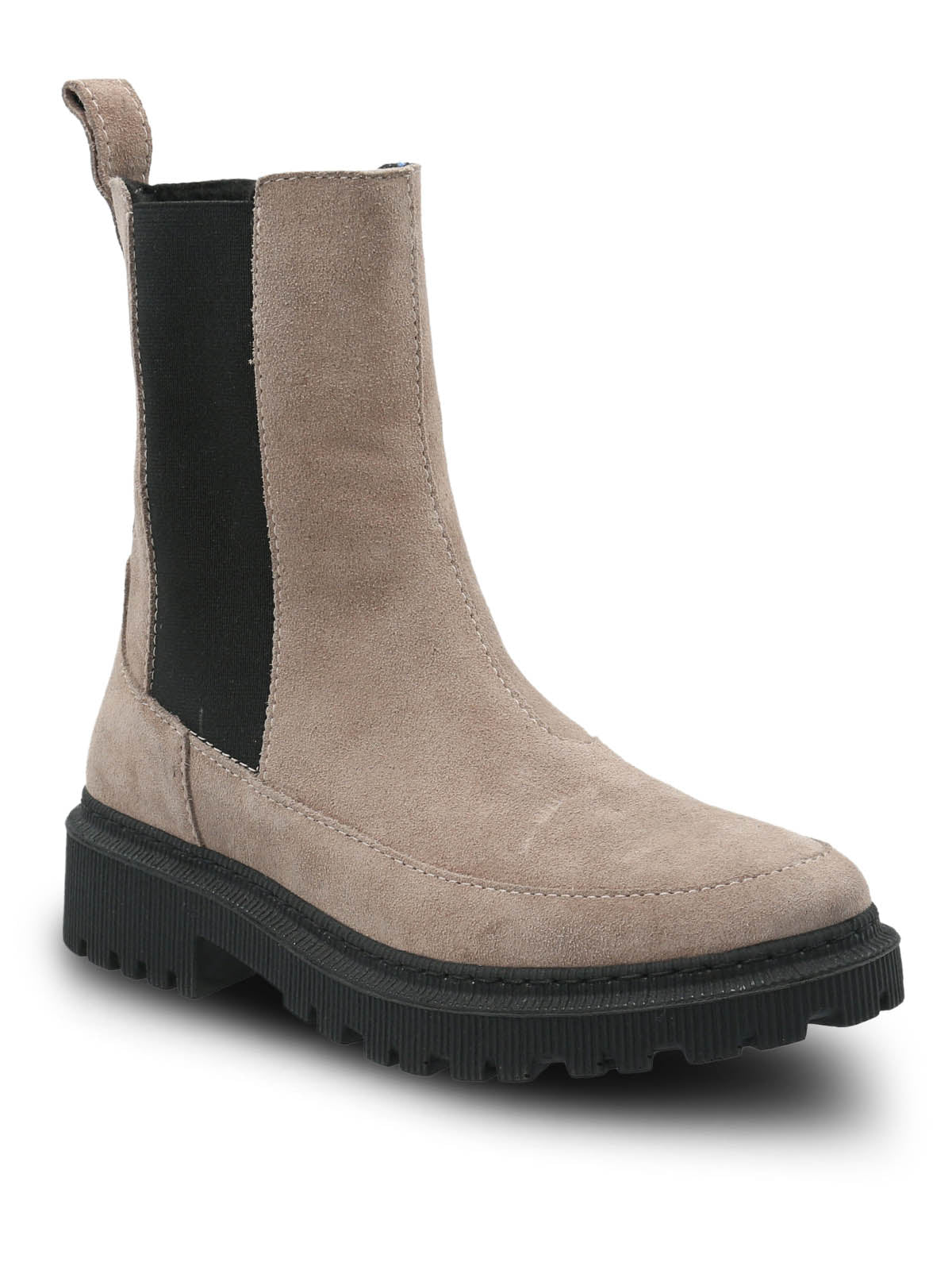 Botin Cuero Mujer Bibury Beige