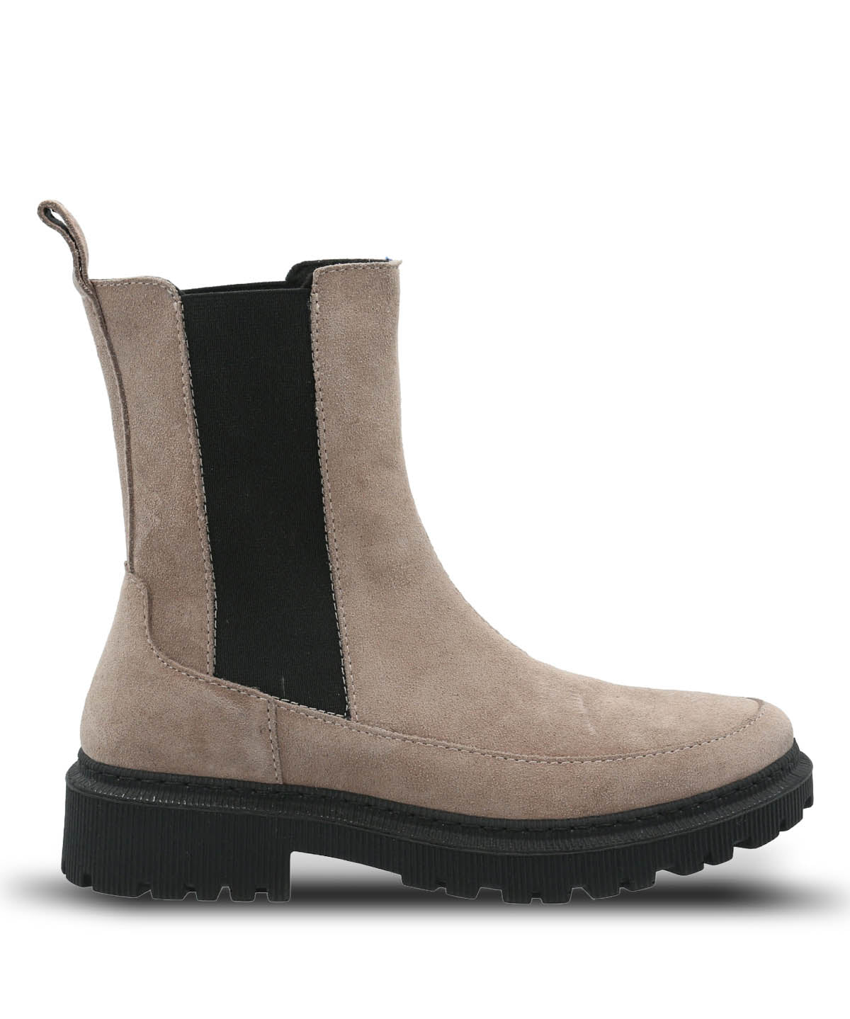 Botin Cuero Mujer Bibury Beige