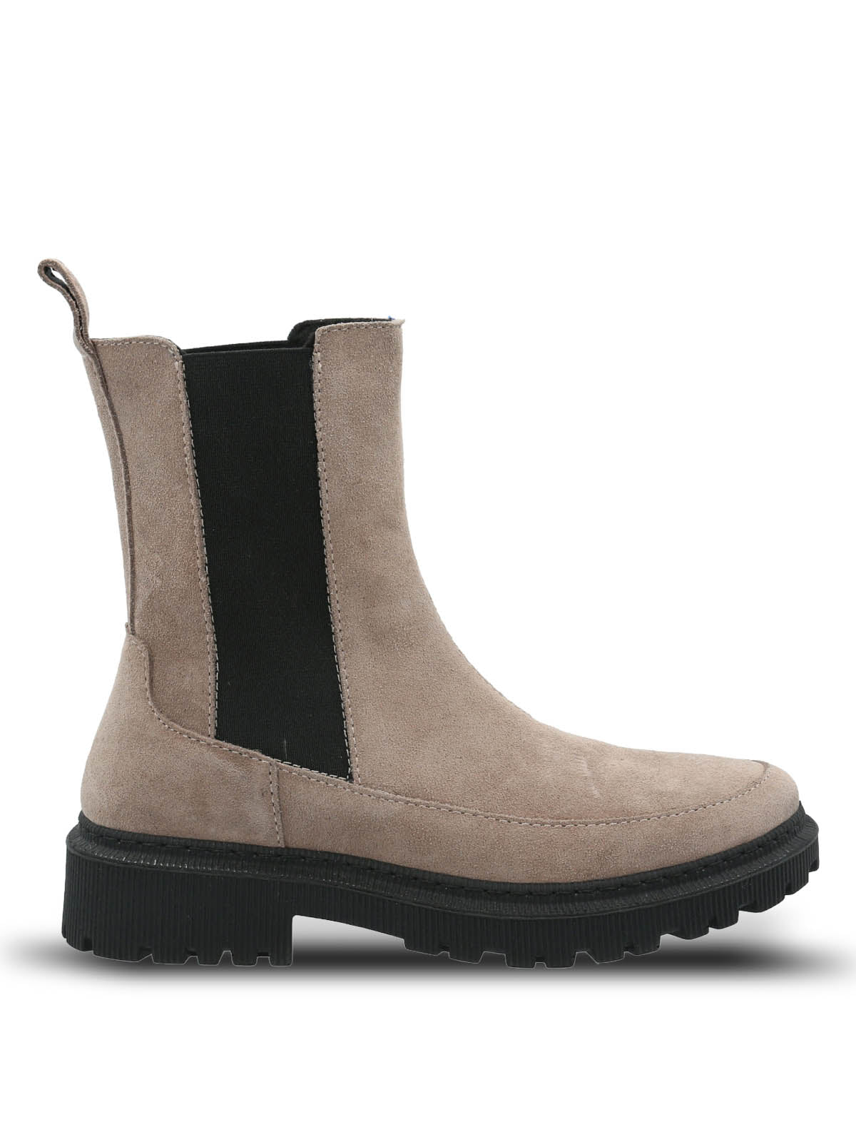 Botin Cuero Mujer Bibury Beige