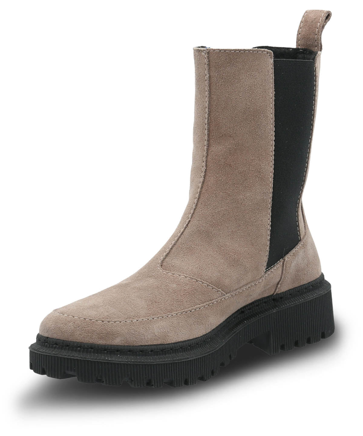 Botin Cuero Mujer Bibury Beige
