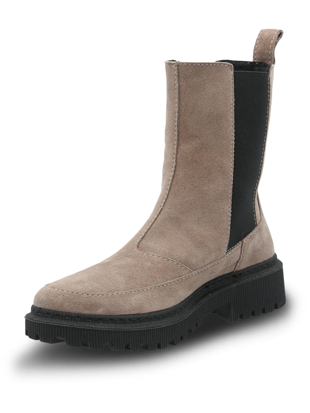 Botin Cuero Mujer Bibury Beige